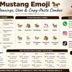 mustang emoji