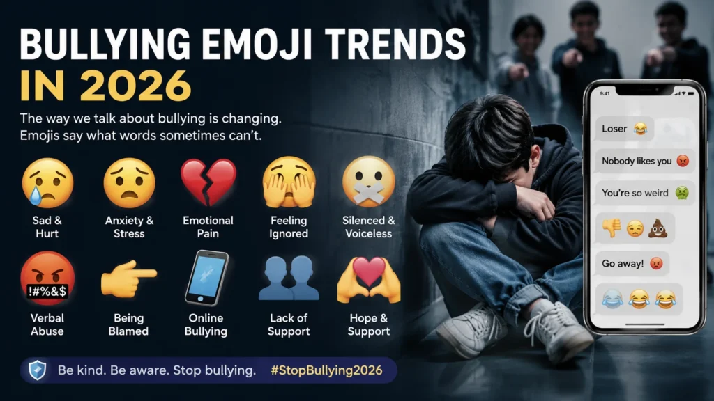 Bullying emoji trends in 2026