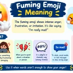 fuming emoji